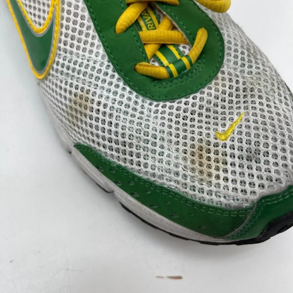 Size 12 - Nike Air Coos 315399-131 Green White Yellow Mens Running Shoes
